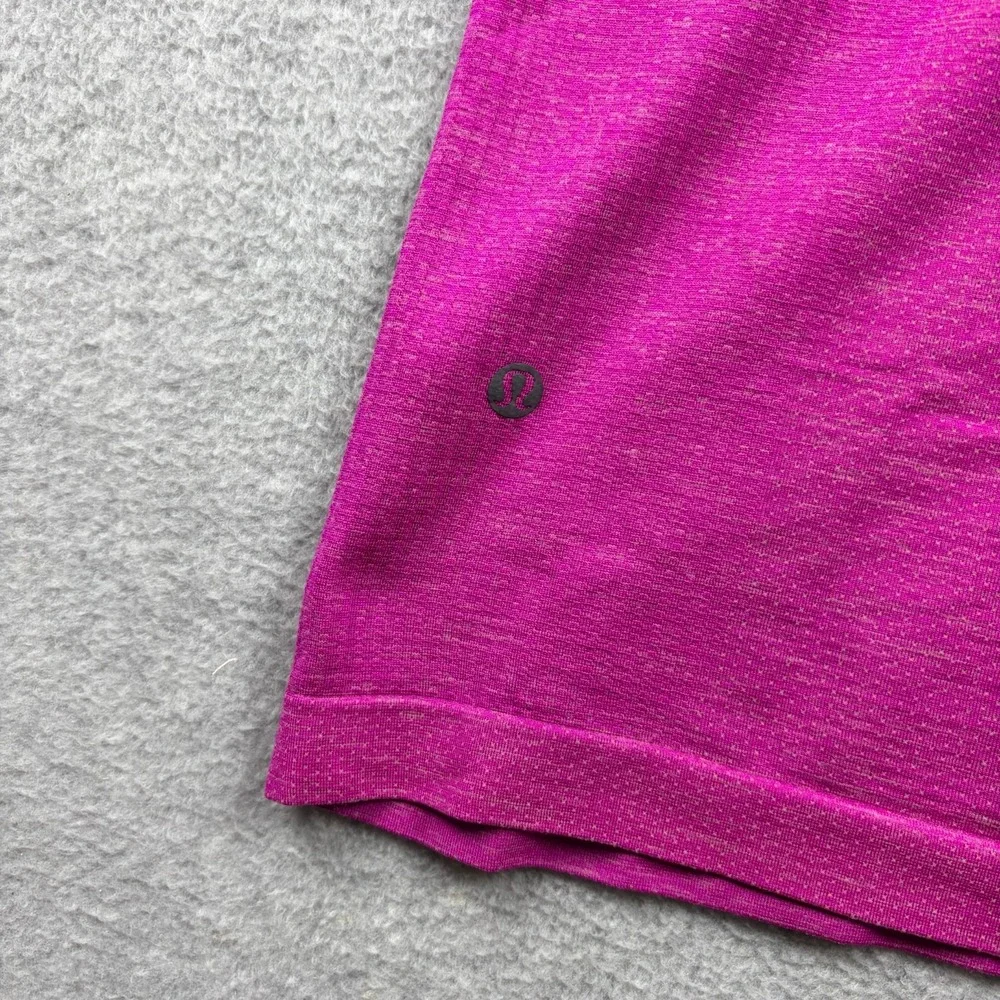 Lululemon Metal Vent Tech Shirt Mens XXL 2XL Fuchsia Pink Short Sleeve Tee